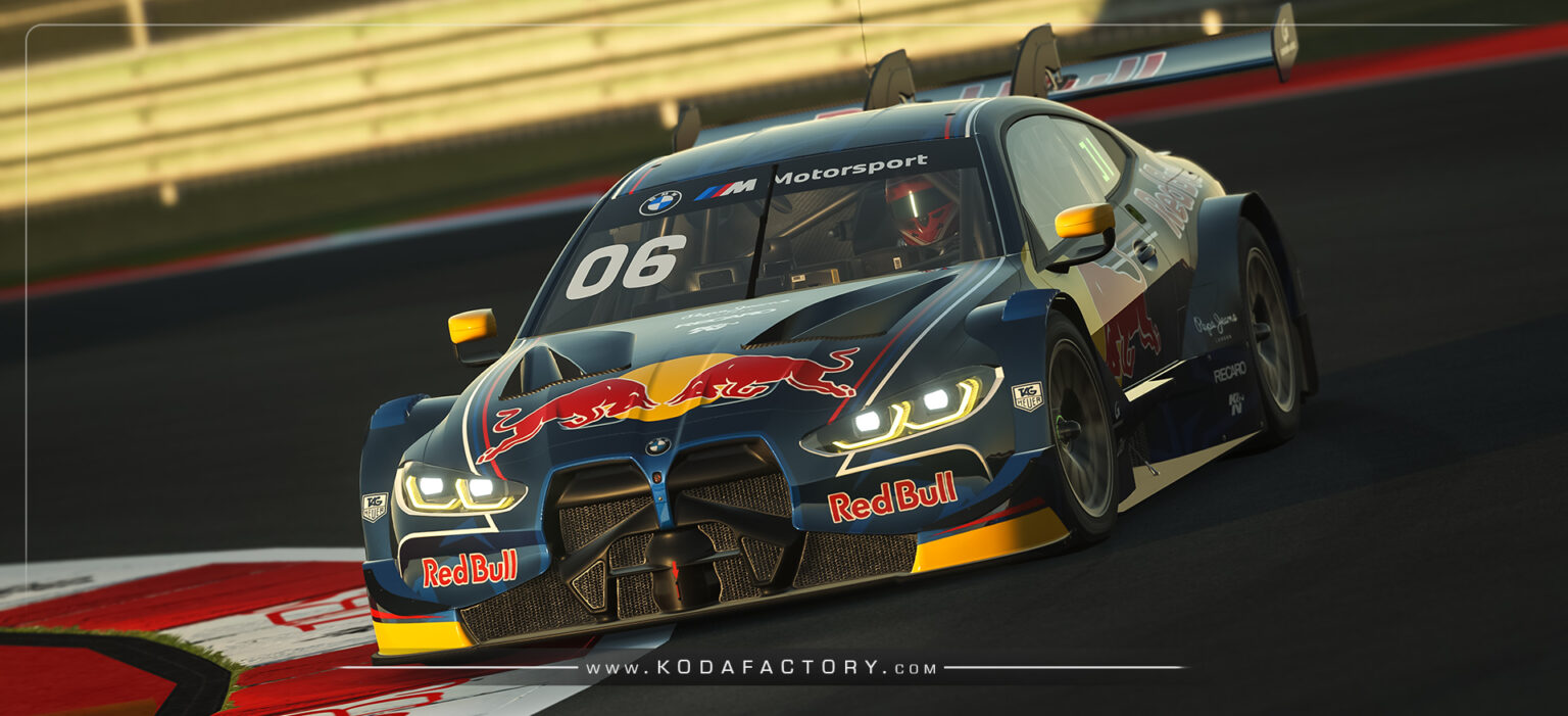 Red Bull BMW M4 Class 1 RFactor 2 Koda Factory