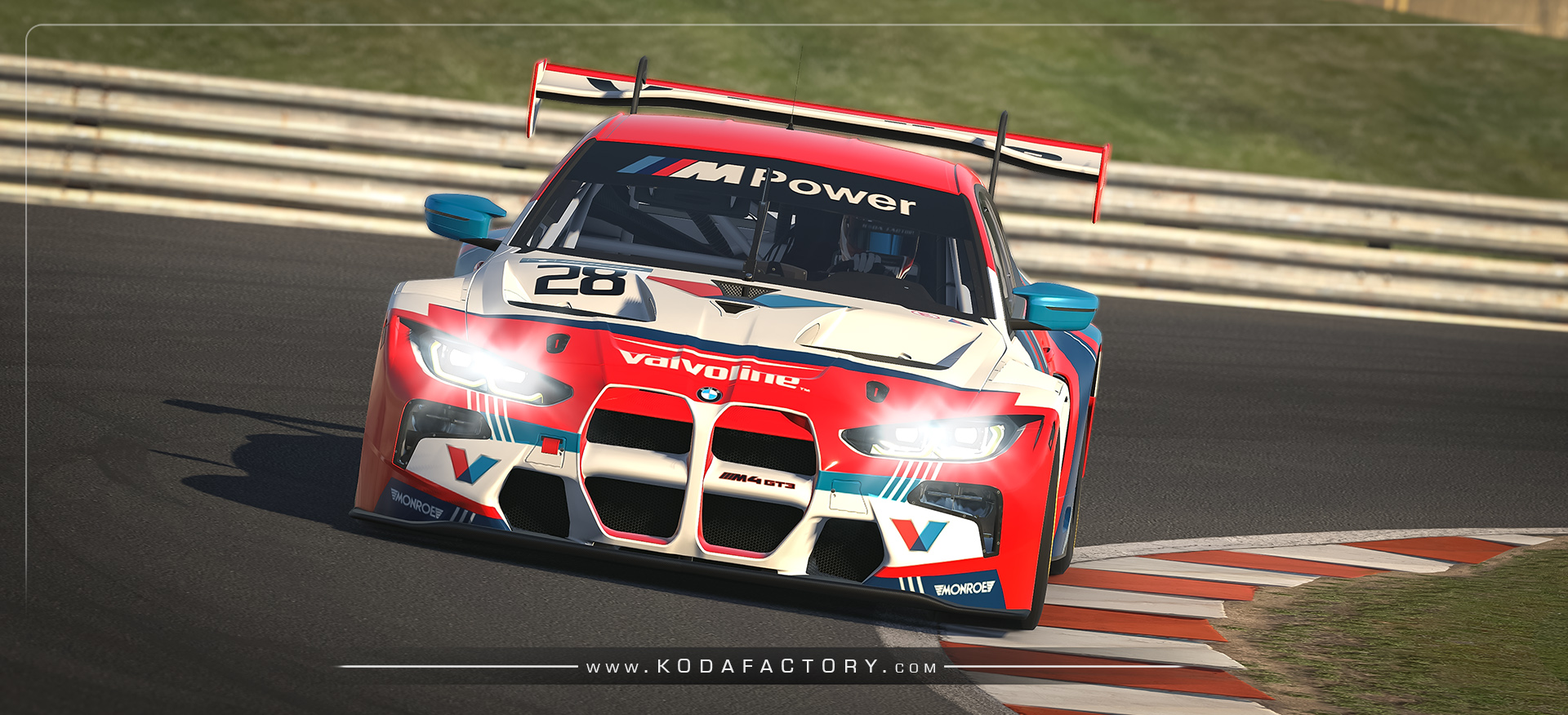 Valvoline Bmw M Gt Iracing Koda Factory